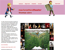 Tablet Screenshot of marionetten-spieler.de